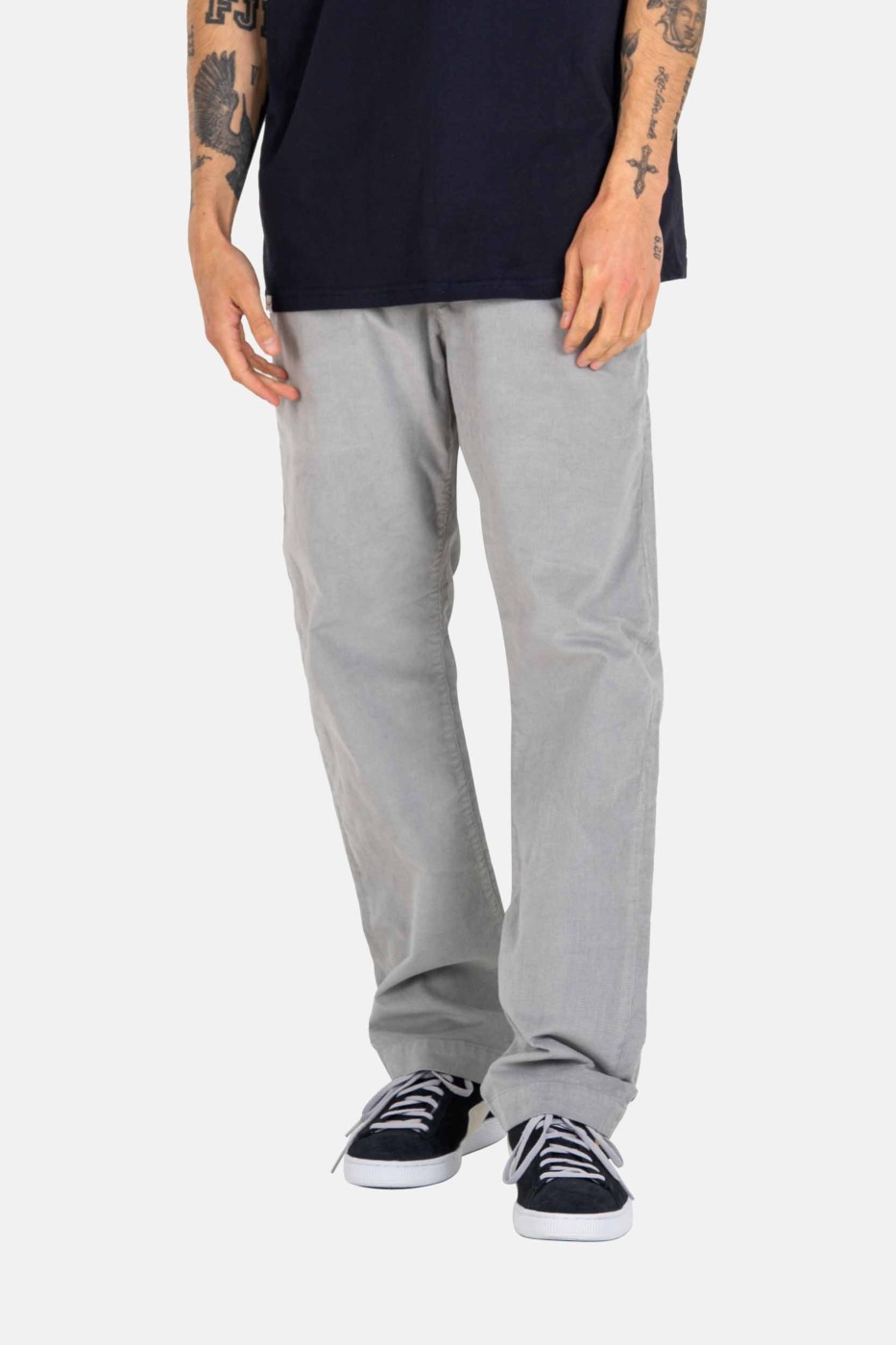 Reflex Loose Chino Pants grey square cor