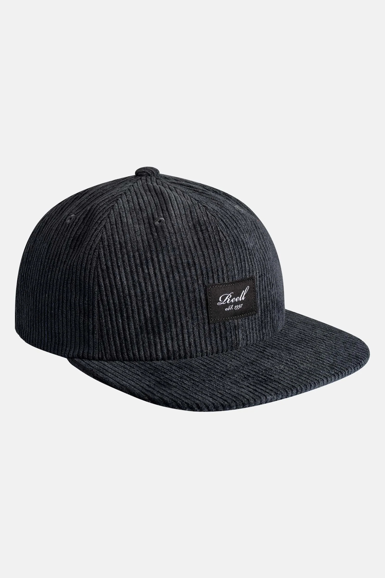 Flat 6 Panel Cap midnight grey cord