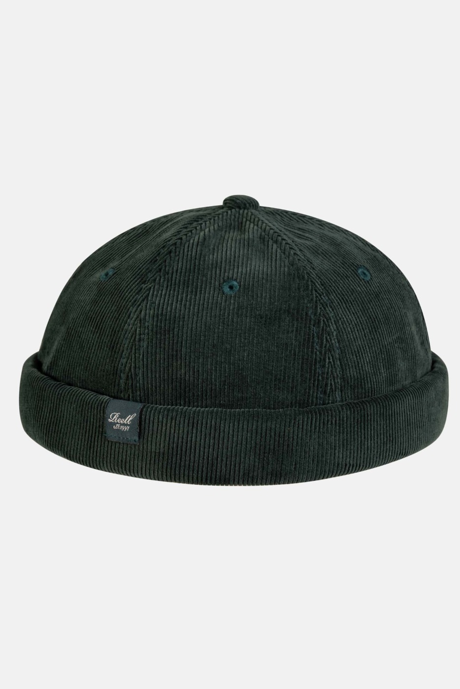 Docker Cap dark green cord