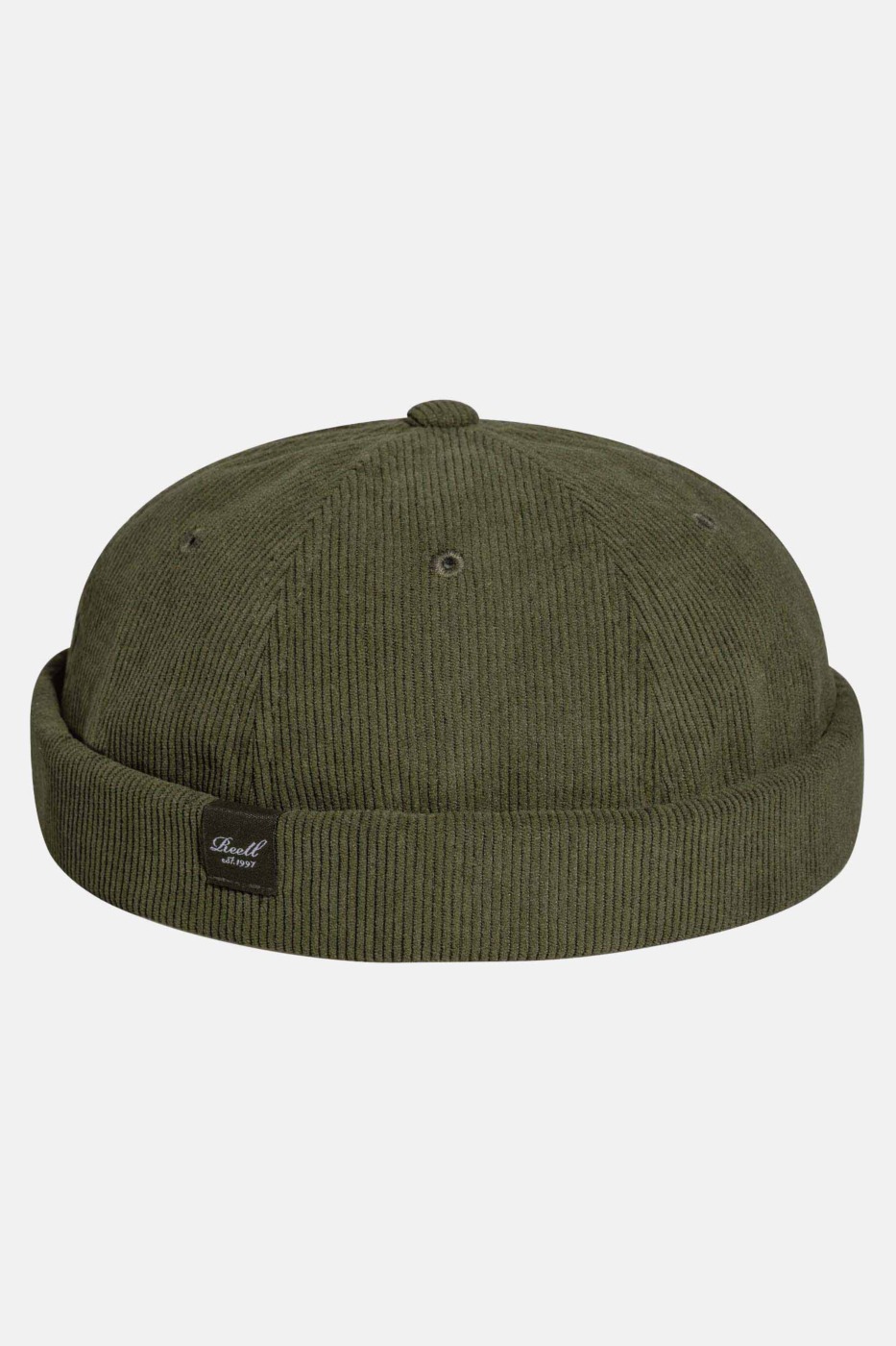 Docker Cap moss green cord