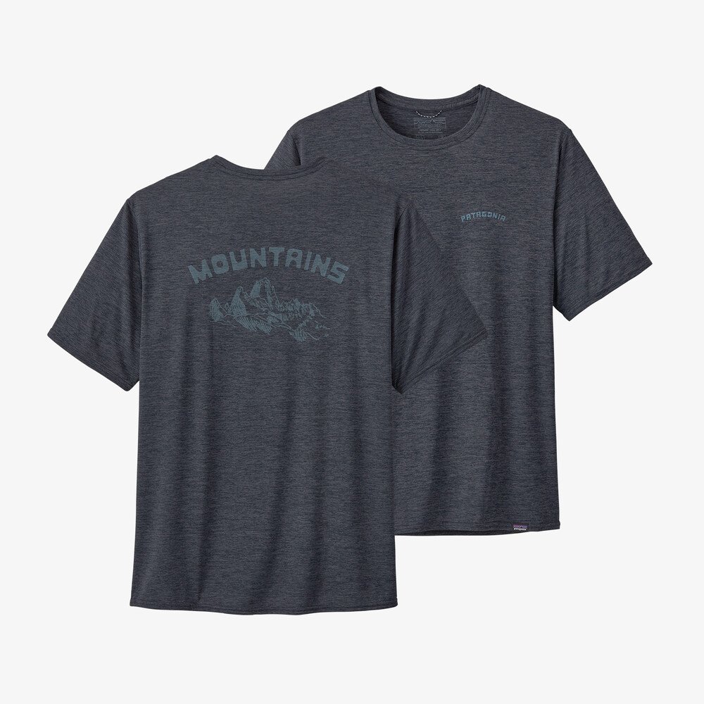 Patagonia Cap Cool Daily Playlands T-Shirt bluedye