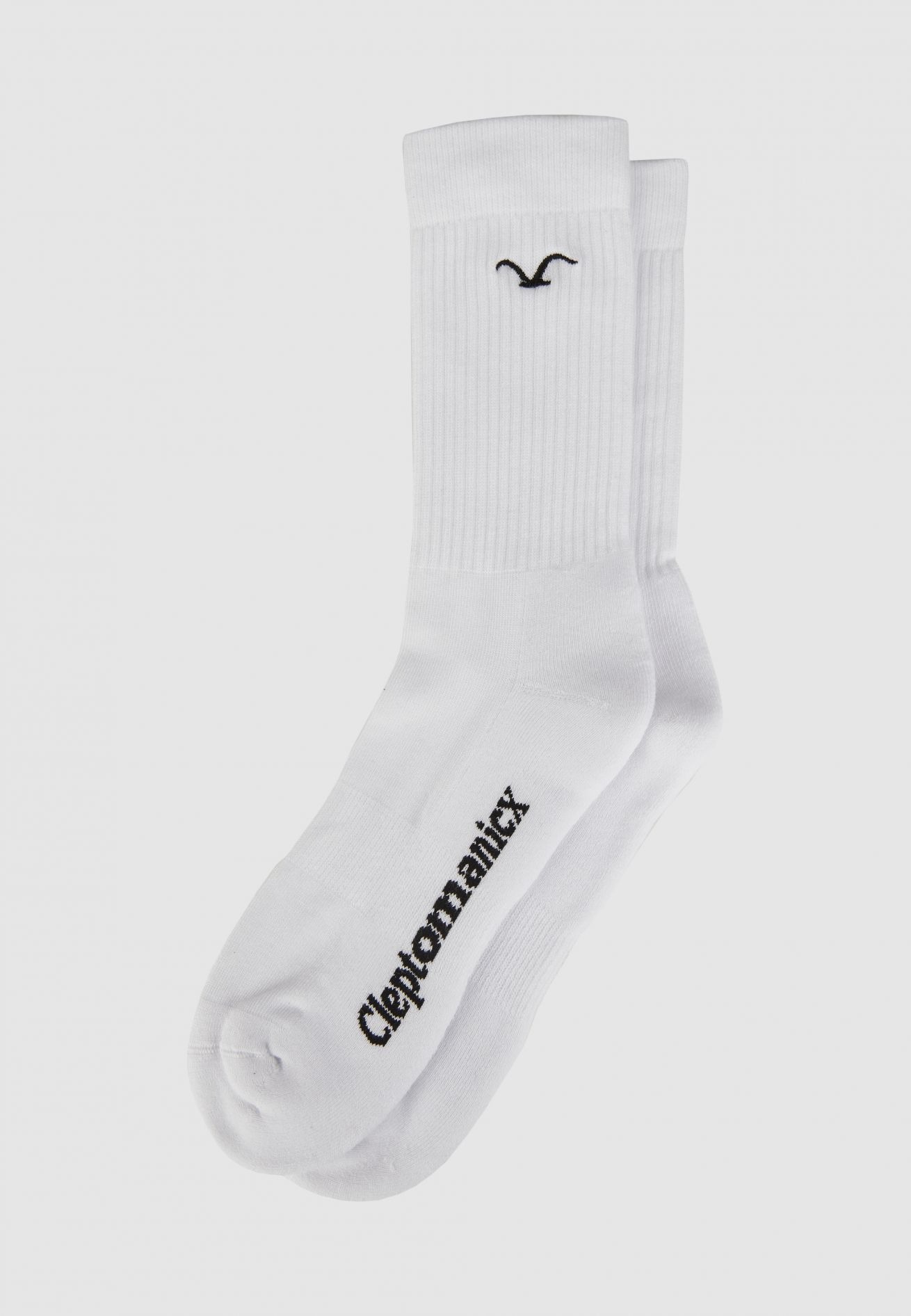 Cleptomanicx Socks white - Mullus Boards.Clothing Ligull