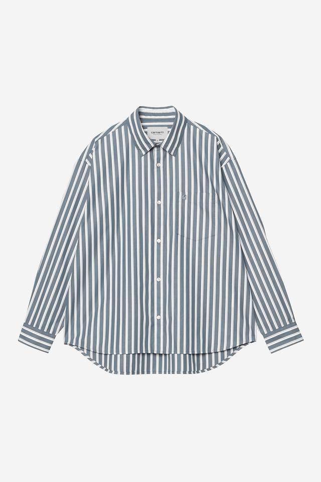 Malden LS Shirt angelite stripe