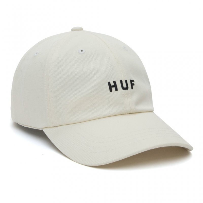 Huf OG Logo Cap off white
