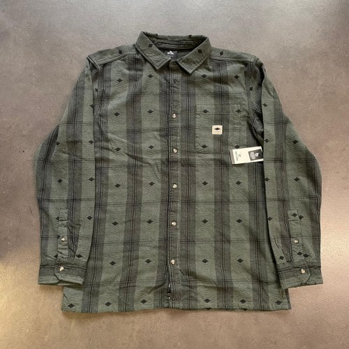 Rip Curl Quality Surf Product Flannel Hemd wgreen