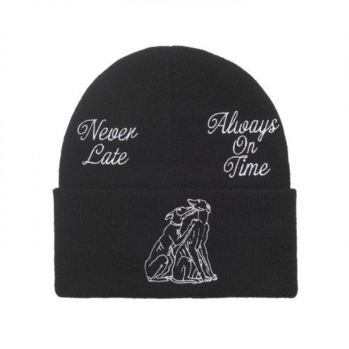 Obey Never Late Beanie black