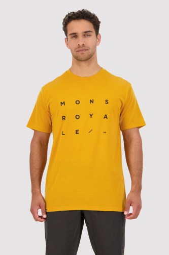 MonsRoyale Icon T-Shirt Grid 09 gold