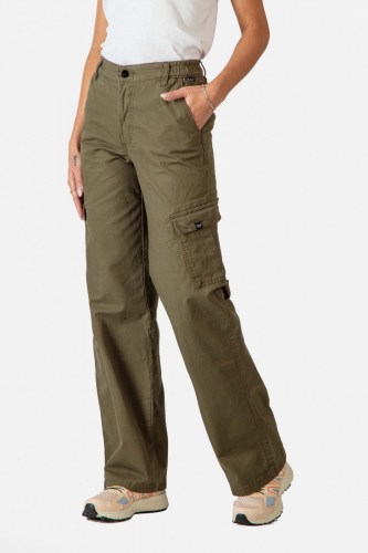 Reell Marusha Cargo Pants clay olive canvas