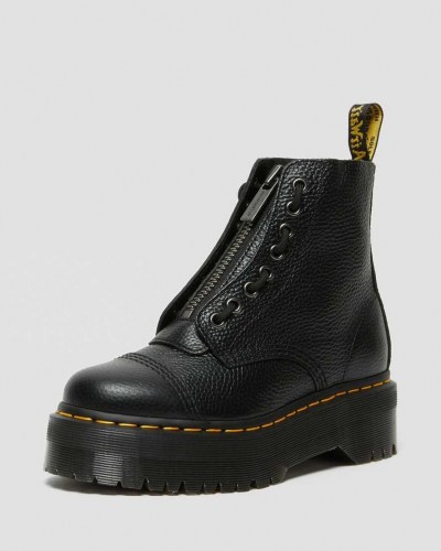 DrMartens Sinclair Boots milled nappa black