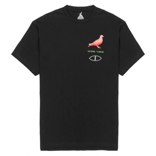 Poler Thermo Pigeon T-Shirt staple blk