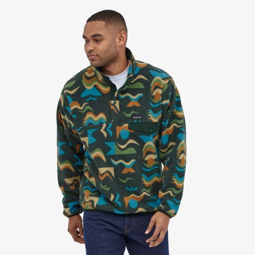Patagonia LW Synch Snap T PO Fleece arctic green