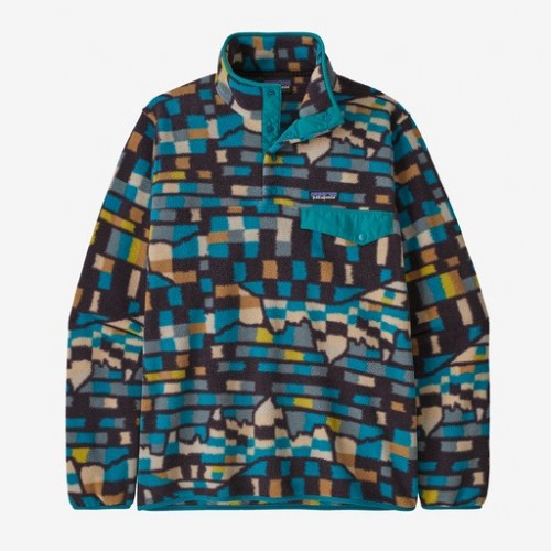 Patagonia Synch Snap T LW Fleece fitz patch blue