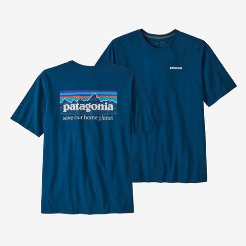Patagonia P-6 Mission Organic T-Shirt lagom blue