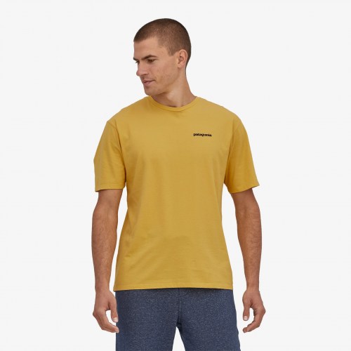 Patagonia P-6 Mission Organic T-Shirt surf yellow