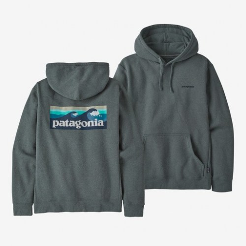 Patagonia Boardshort Logo Uprisal Hoody nuvo green