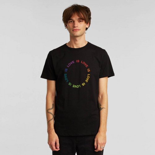 Dedicated Love Circle T-Shirt black