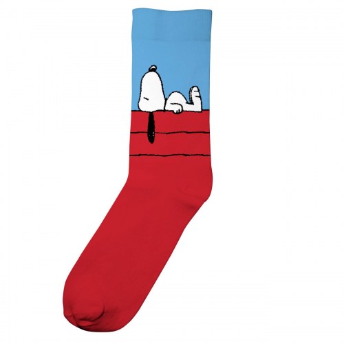 Dedicated Snoopy Socken red