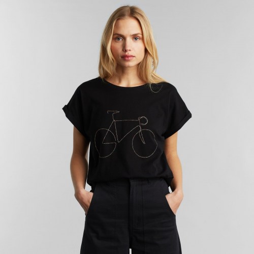 Dedicated Rainbow Bicycle T-Shirt black