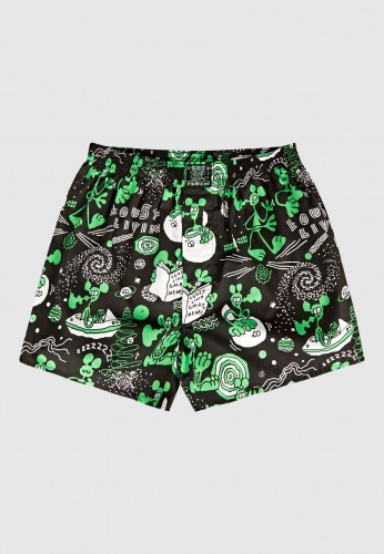 Lousy Livin Outer Space Boxer blk
