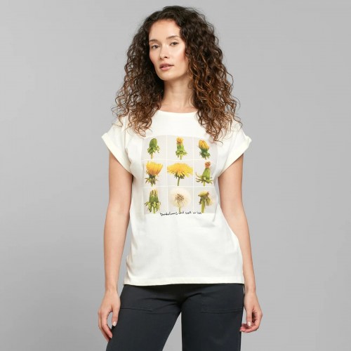 Dedicated Dandelion Life T-Shirt off white