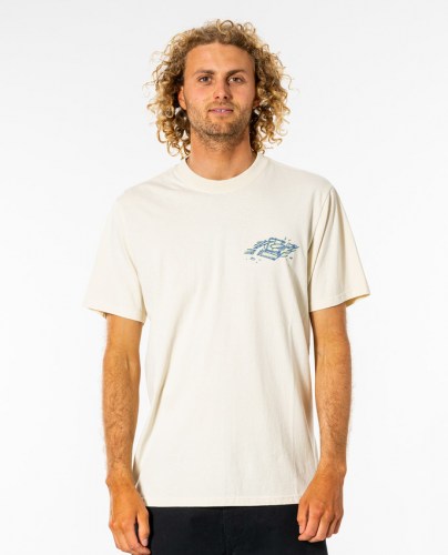 Rip Curl Melting Summer Logo T-Shirt bone