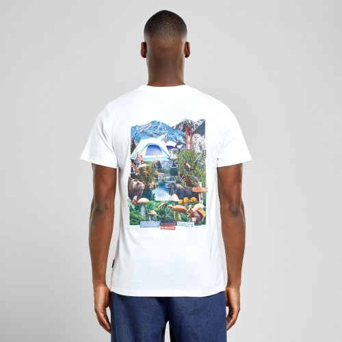 Dedicated Nature Collage T-Shirt white