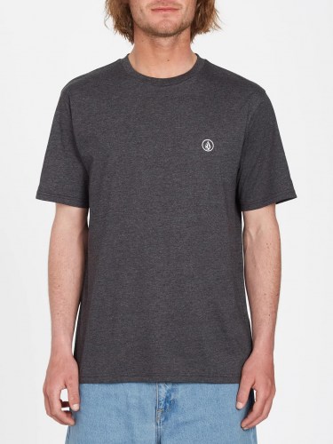 Volcom Circle Blanks T-Shirt heather black