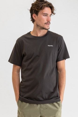 Rhythm Brand T-Shirt vintage black