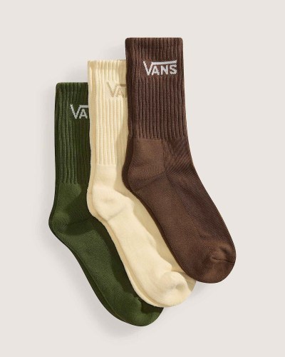Classic-Crew-Socks-3-pairs-VANS-Green-ALT1
