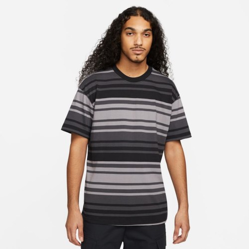 Nike SB YD Stripe T-Shirt black grey