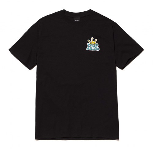 Huf Crown Logo T-Shirt black