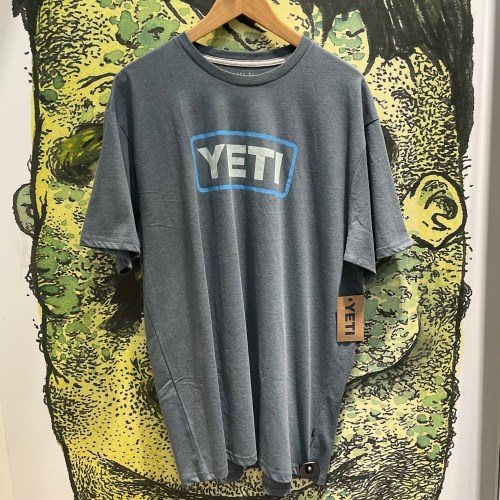 Yeti Logo Badge T-Shirt indigo