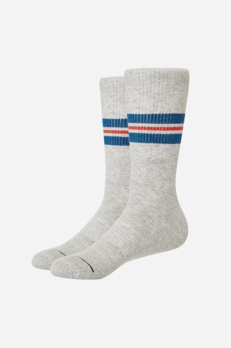 KATIN-TRES-STRIPE-SOCK-HEATHER-G