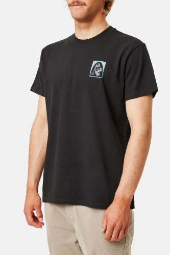 Katin Panel T-Shirt black wash