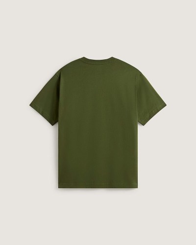 Left-Chest-II-Logo-TShirt-VANS-Green-ALT1