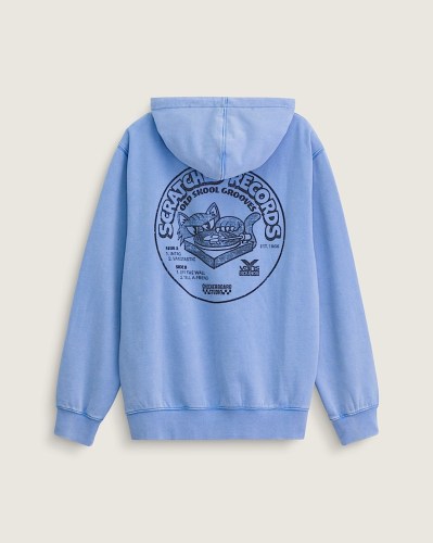 Scratched-Records-Pullover-Hoodi