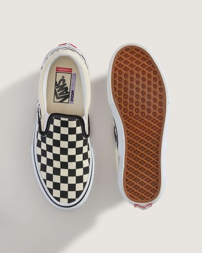 Skate-Checkerboard-SlipOn-Shoes-VANS-BlackWhite-ALT2