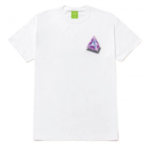 Huf Tesseract Tri Tri T-Shirt white