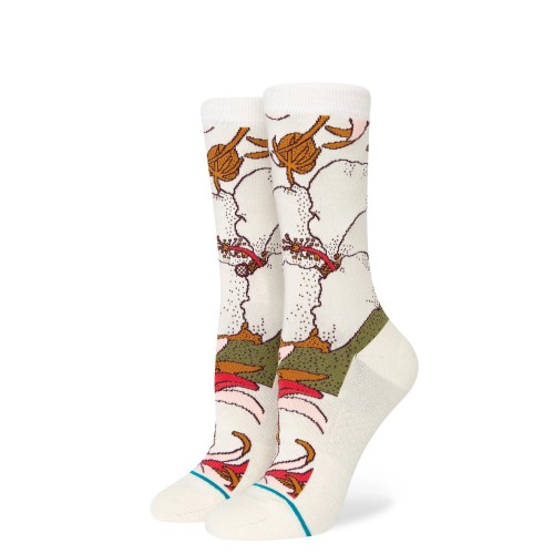 Stance Flowers And Fields Socken offwhite
