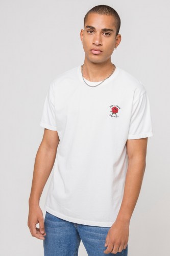 Kaotiko Stay True Washed T - Shirt white
