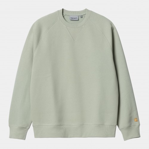 Carhartt WIP Chase Sweat agave gold
