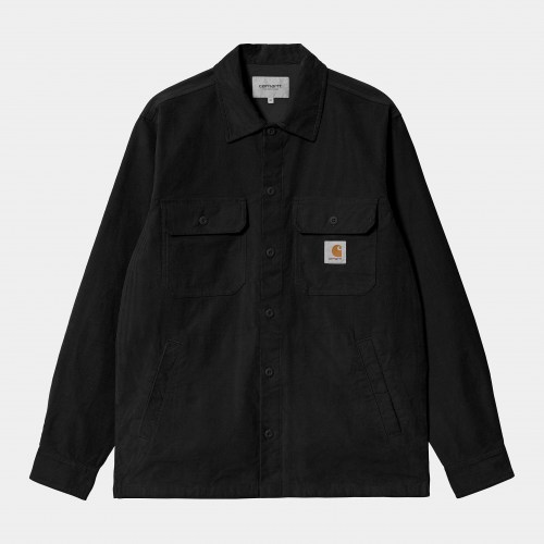 Carhartt WIP Dixon Shirt Jac black rinsed
