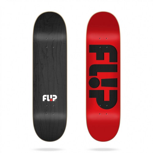 FLIP Embossed Red 8 45 Skatedeck