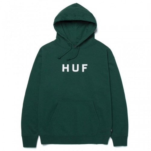Huf OG Logo Hoody forest green