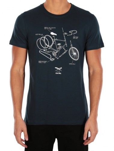 Iriedaily Bikeplosion T-Shirt dark orion