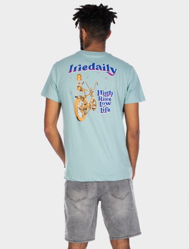 Iriedaily High Rise Low Life T-Shirt beryl
