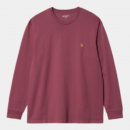 Carhartt WIP Chase LS T-Shirt punch gold