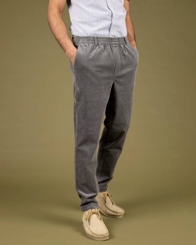Wemoto Nile Cord Pants grey