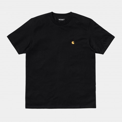 Carhartt Chase T-Shirt black gold